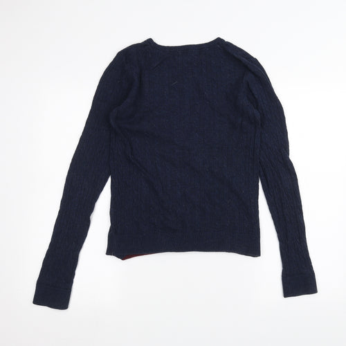 H&M Mens Blue   Pullover Jumper Size S