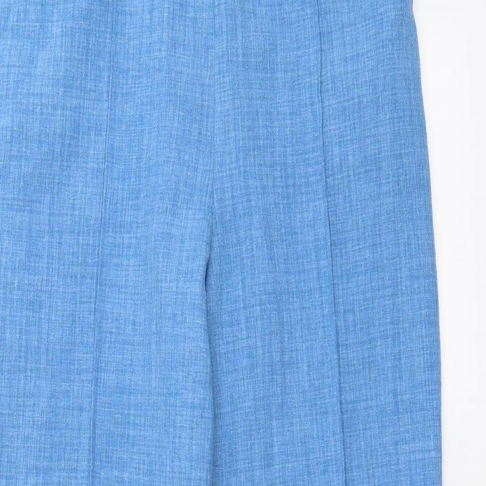 EWM Womens Blue   Trousers  Size 12 L25 in