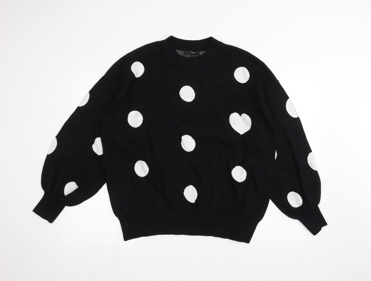 NEXT Womens Black   Pullover Jumper Size 20