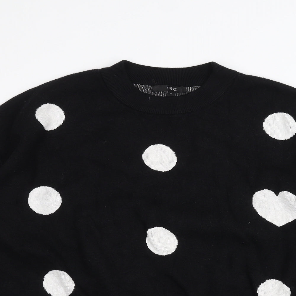 NEXT Womens Black   Pullover Jumper Size 20