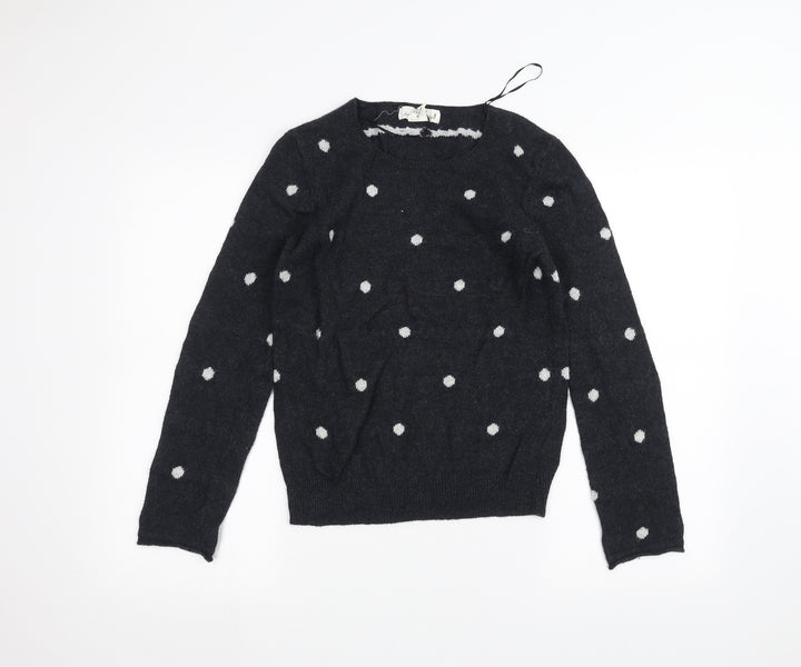 H&M Womens Blue Pullover Jumper Size XS