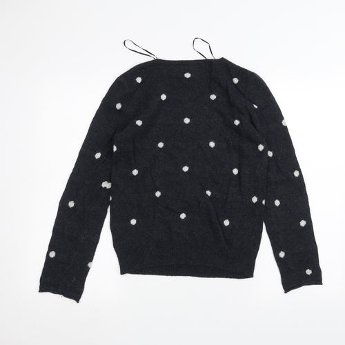 H&M Womens Blue   Pullover Jumper Size XS