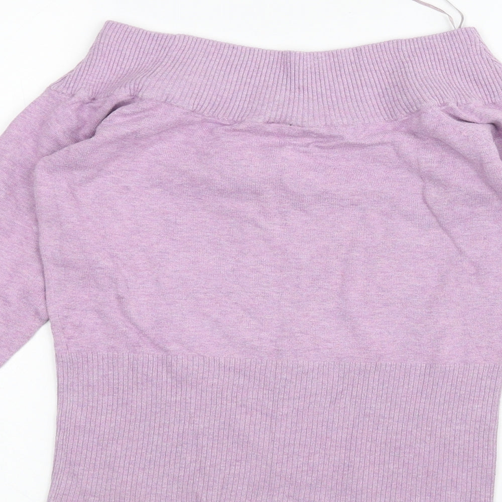 H&M Womens Pink   Basic T-Shirt Size 10