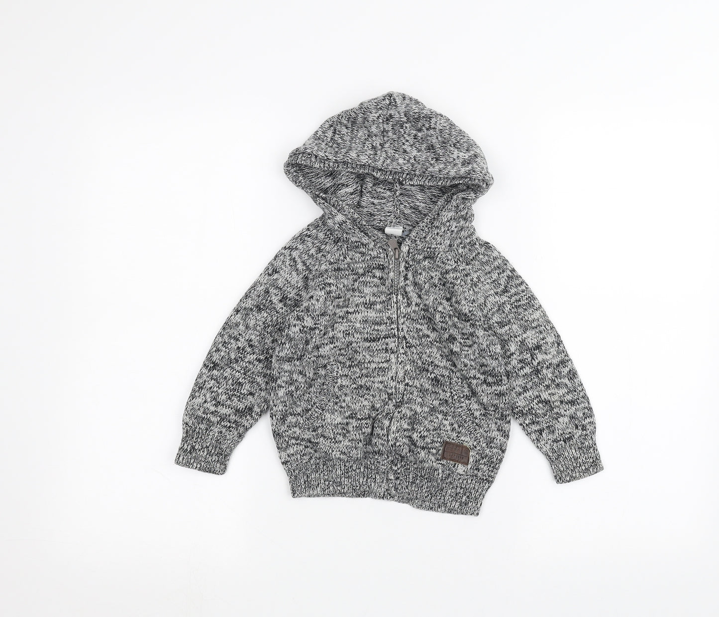 Gap Boys White   Full Zip Hoodie Size 2 Years