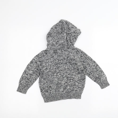 Gap Boys White   Full Zip Hoodie Size 2 Years