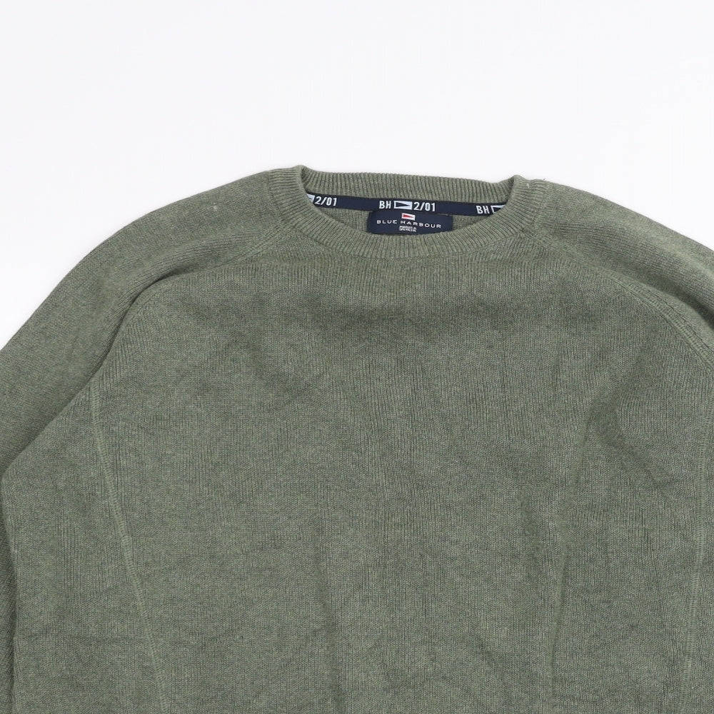 Marks and Spencer Mens Green   Pullover Jumper Size S
