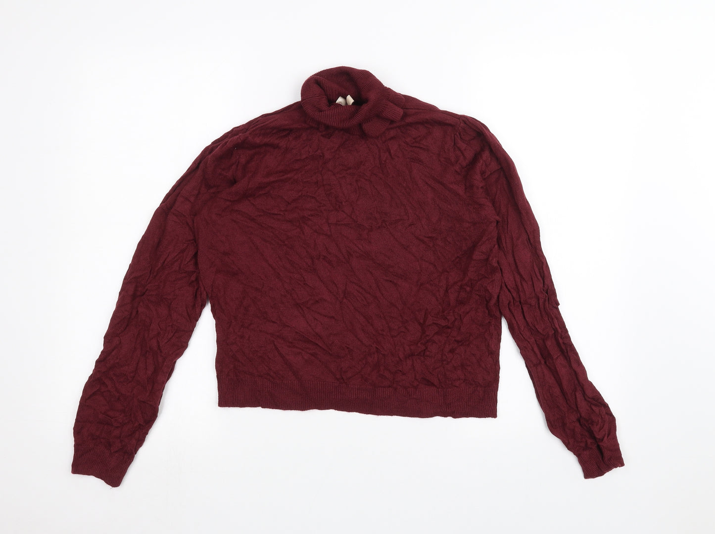 H&M Womens Red   Basic T-Shirt Size S