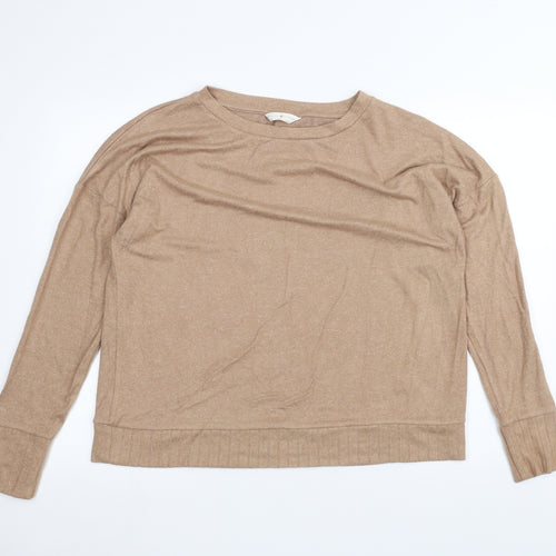 Marks and Spencer Womens Brown   Pullover Jumper Size 16