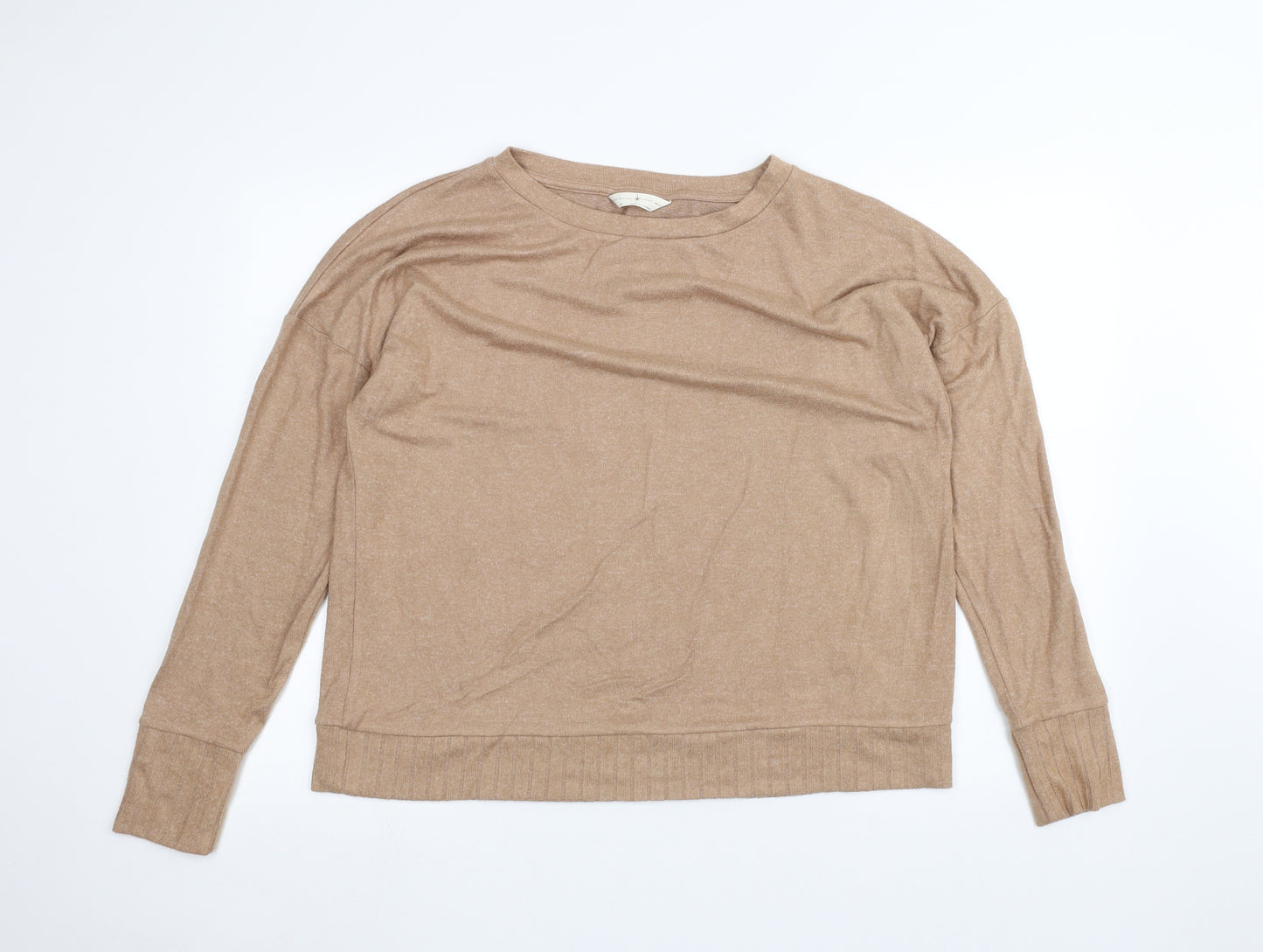 Marks and Spencer Womens Brown   Pullover Jumper Size 16
