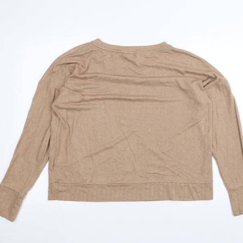 Marks and Spencer Womens Brown   Pullover Jumper Size 16