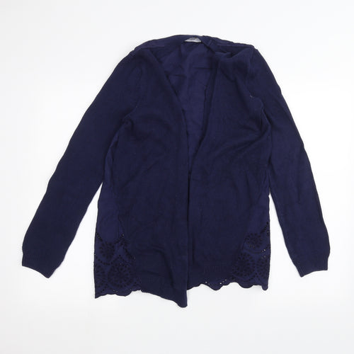 Marks and Spencer Womens Blue   Cardigan Jumper Size 8