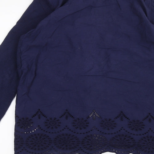 Marks and Spencer Womens Blue   Cardigan Jumper Size 8