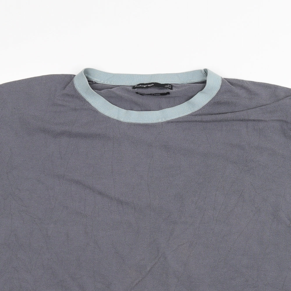 Marks and Spencer Mens Grey    T-Shirt Size 2XL