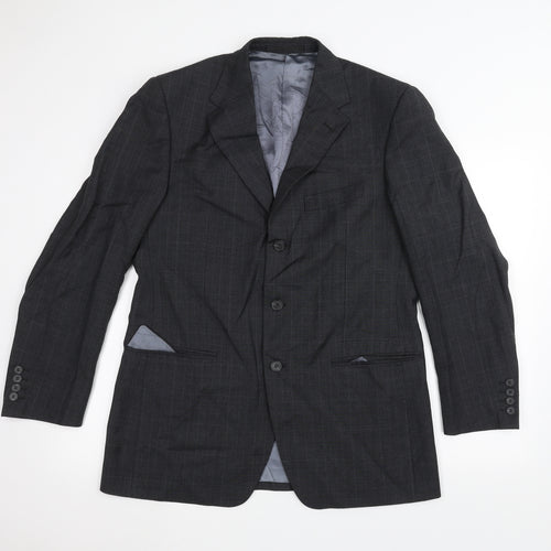 Marks and Spencer Mens Black   Jacket Suit Jacket Size 40
