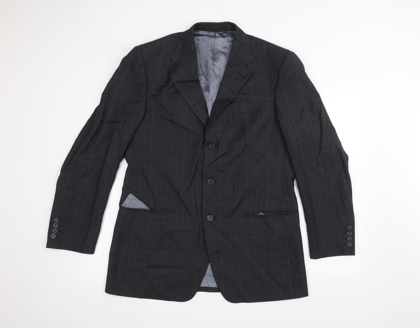 Marks and Spencer Mens Black   Jacket Suit Jacket Size 40
