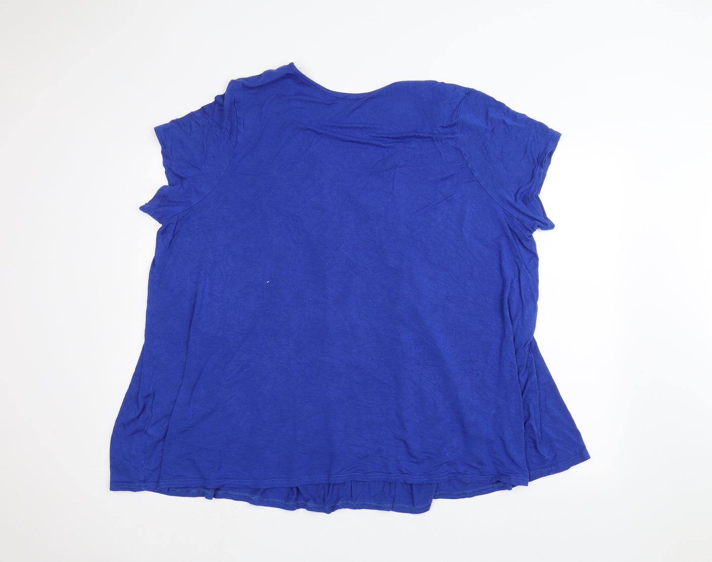 Dorothy Perkins Womens Blue   Basic T-Shirt Size 24