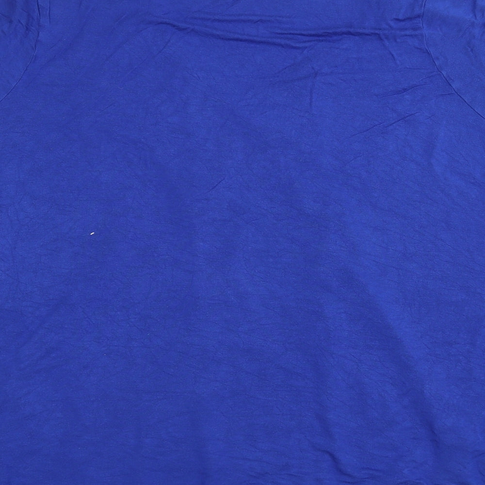 Dorothy Perkins Womens Blue   Basic T-Shirt Size 24