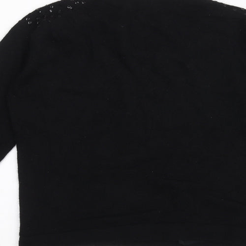 frambears Womens Black   Pullover Jumper Size 10