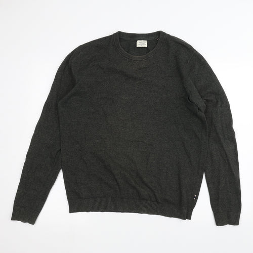 JACK & JONES Mens Green   Pullover Jumper Size L