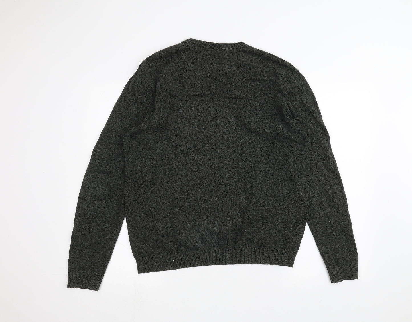 JACK & JONES Mens Green   Pullover Jumper Size L