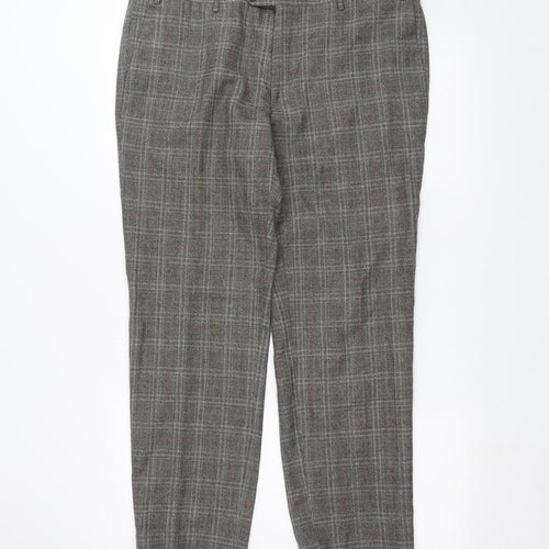 Preworn Mens Brown   Trousers  Size 36 in L26 in