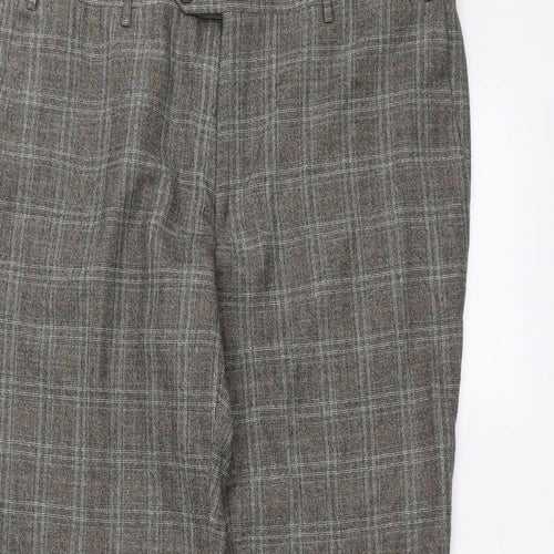 Preworn Mens Brown   Trousers  Size 36 in L26 in