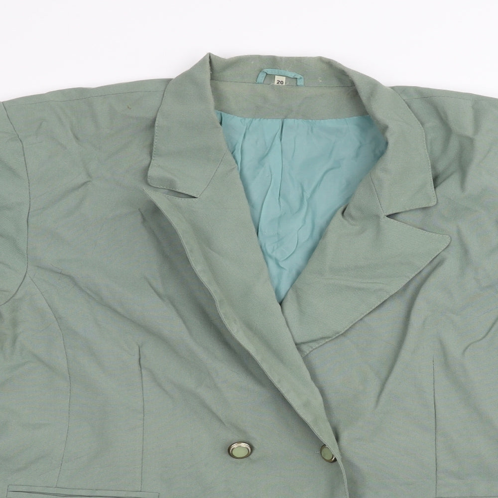 Preworn Womens Green   Jacket  Size 20