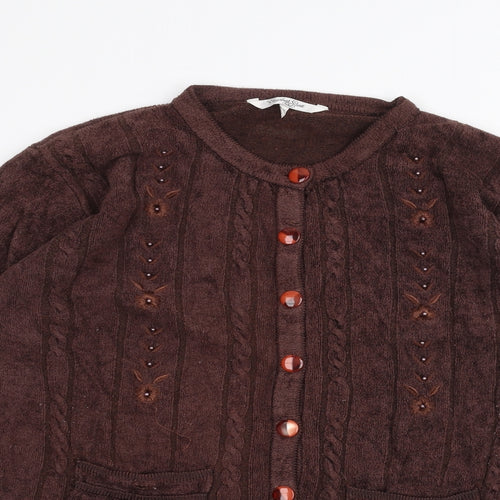 elizabeth scott Womens Brown   Jacket  Size L