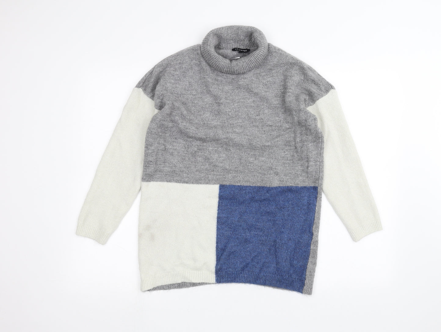 Peacocks Womens Grey   Pullover Jumper Size S