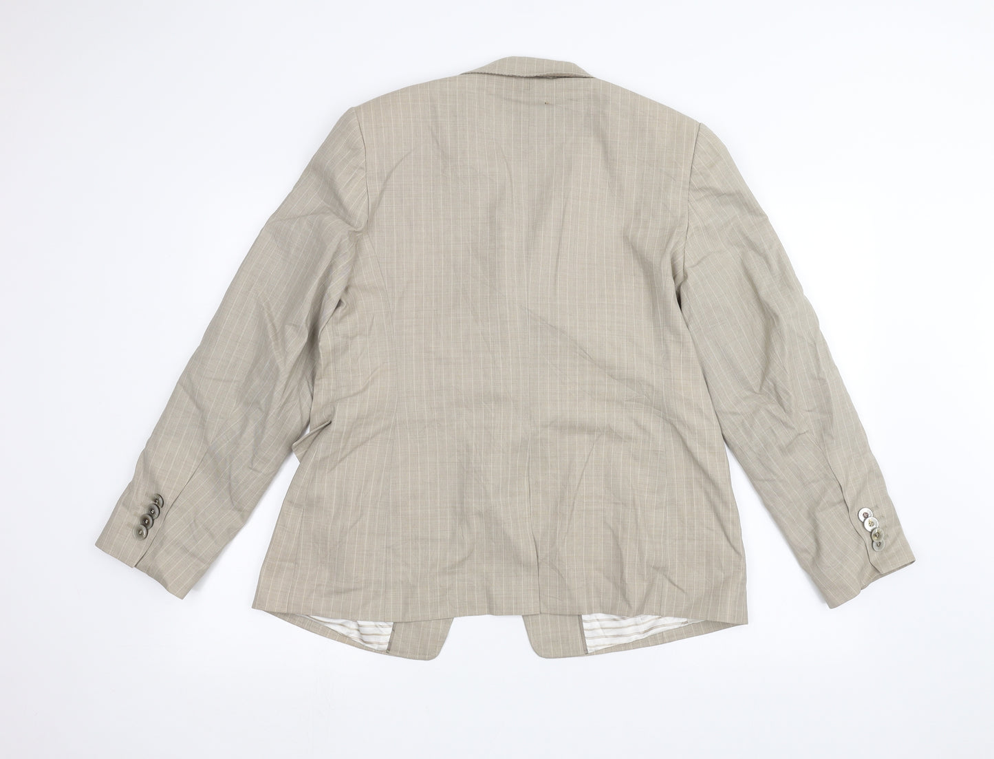 Marks and Spencer Womens Beige   Jacket  Size 16