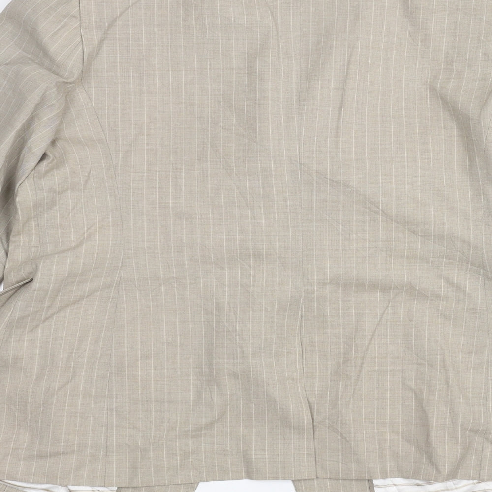 Marks and Spencer Womens Beige   Jacket  Size 16