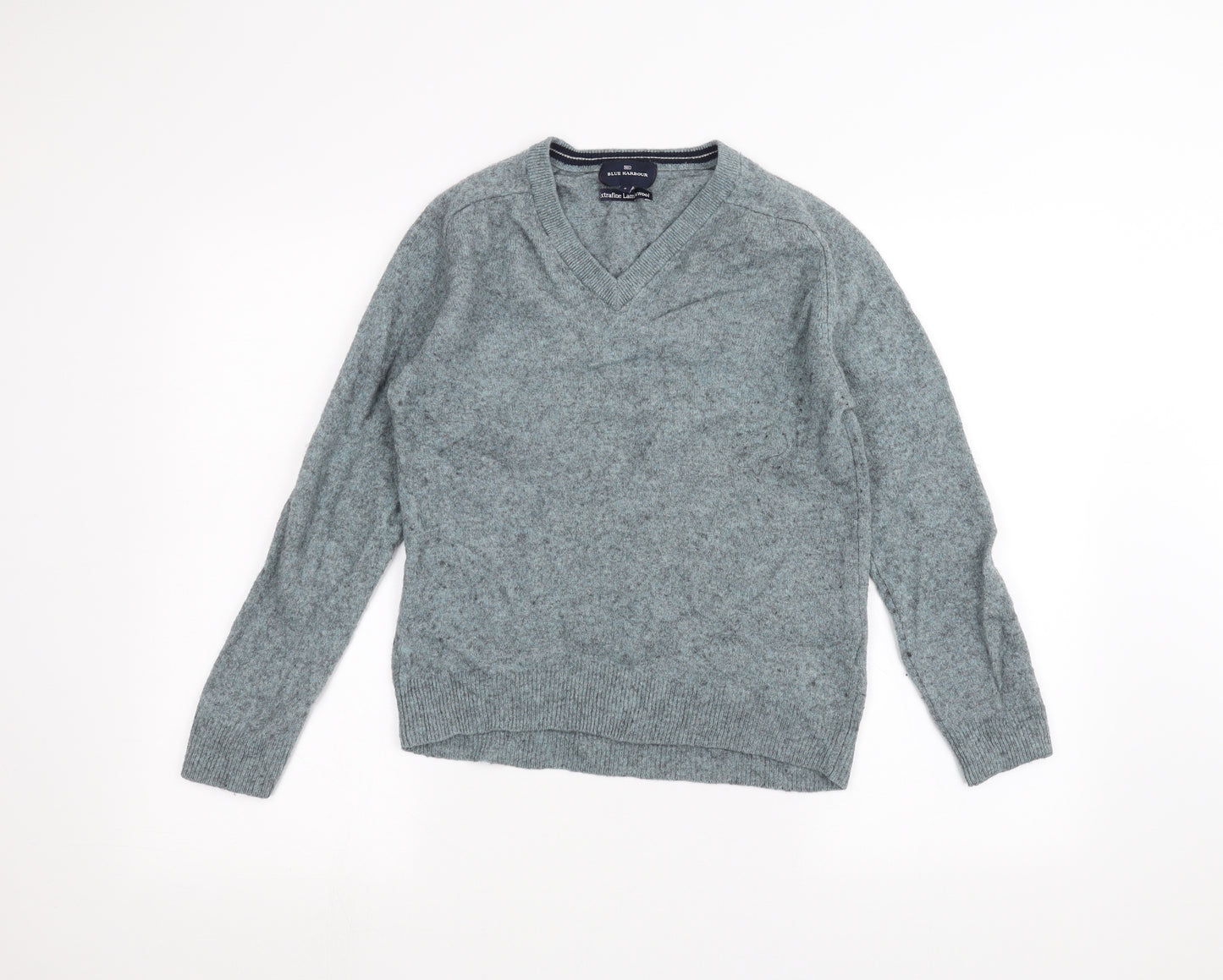 Marks and Spencer Mens Blue   Pullover Jumper Size S