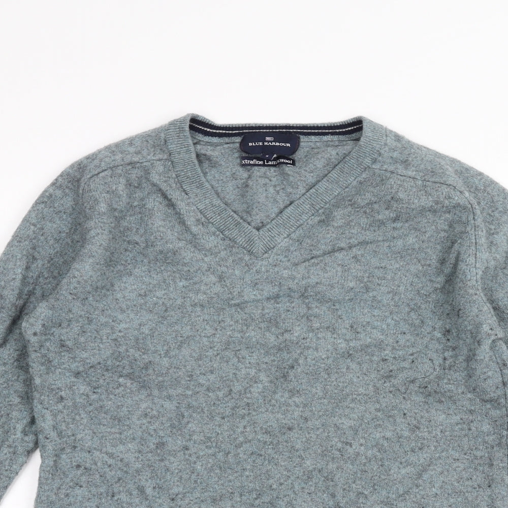 Marks and Spencer Mens Blue   Pullover Jumper Size S
