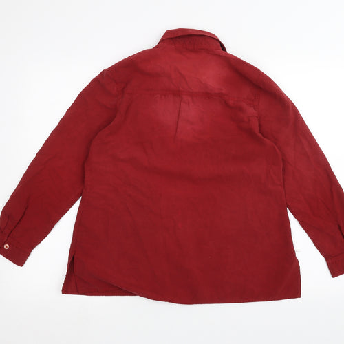 BHS Womens Red   Basic Button-Up Size 14