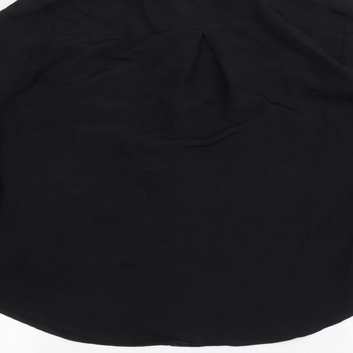 Incorporatewear Womens Black   Basic Button-Up Size 10