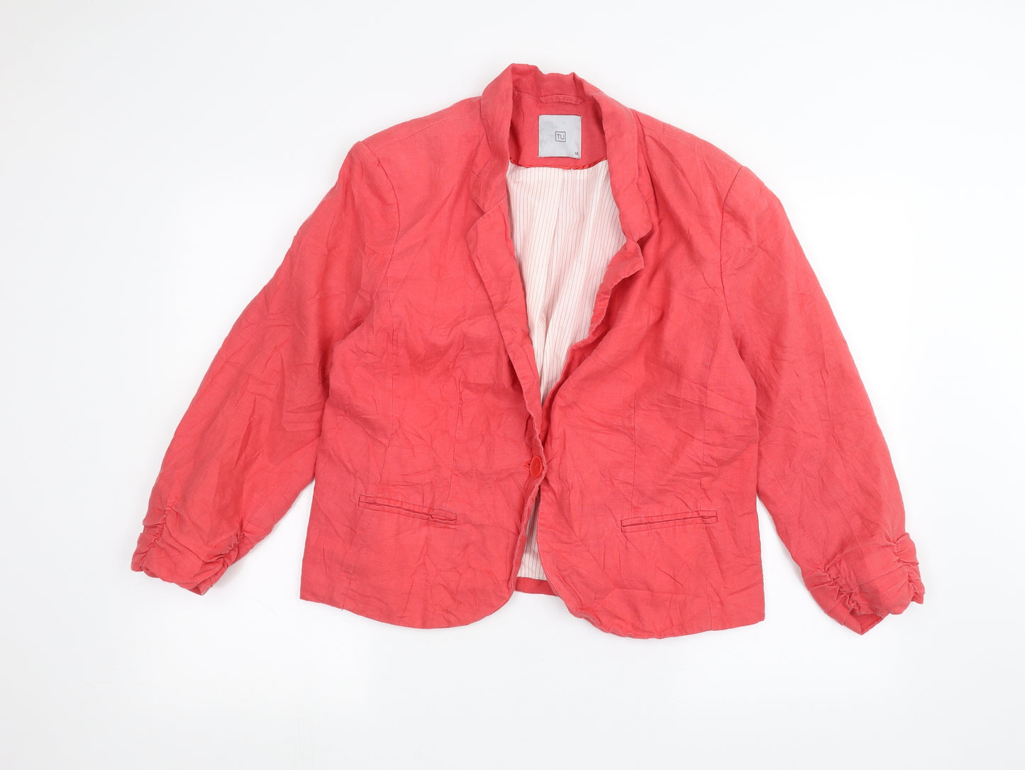 TU Womens Pink   Jacket  Size 18