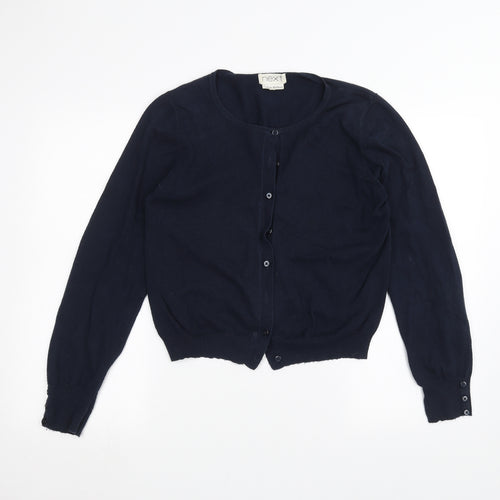NEXT Womens Blue   Cardigan Jumper Size 14