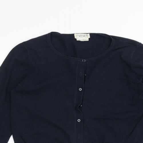 NEXT Womens Blue   Cardigan Jumper Size 14