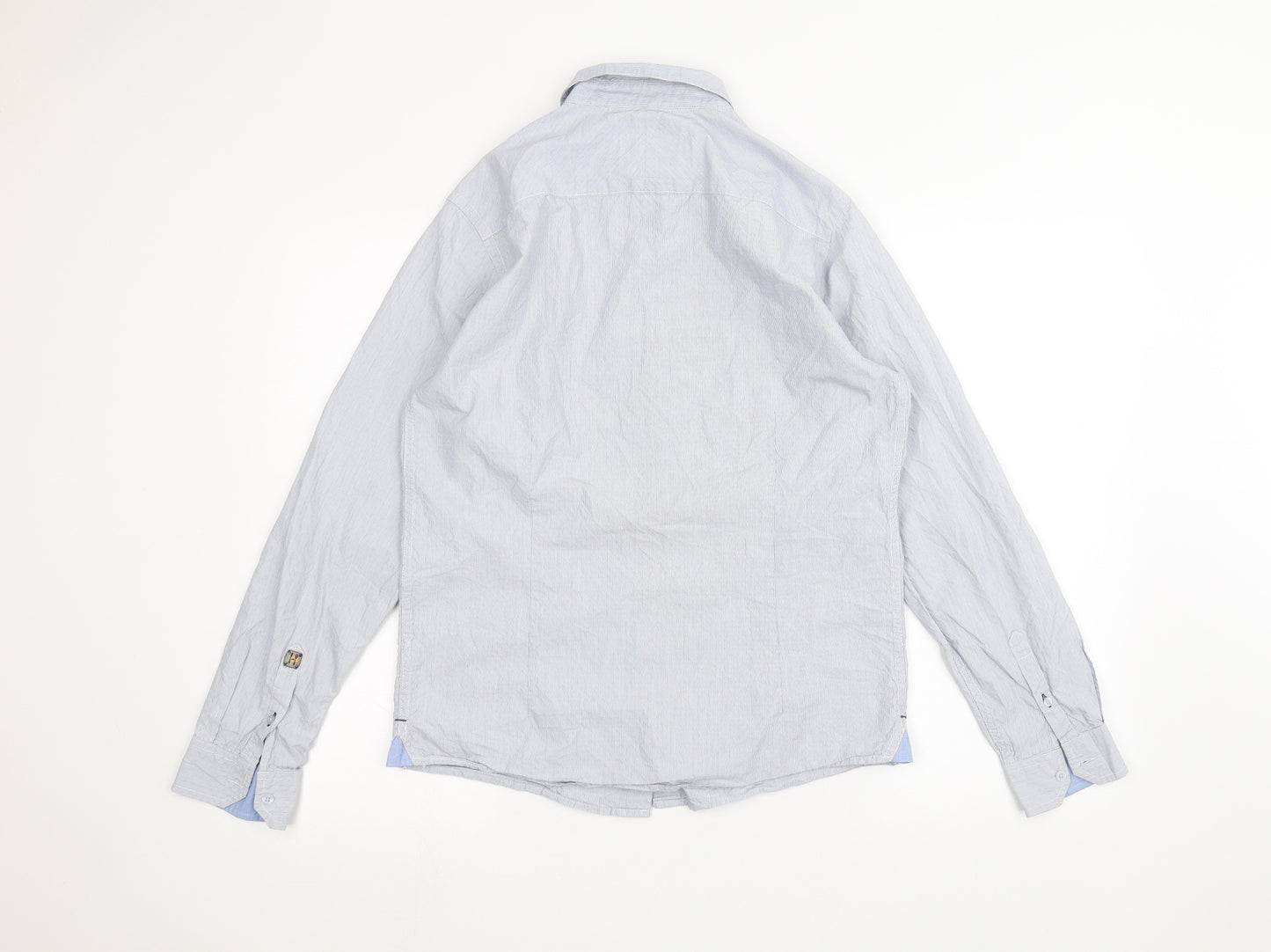 White Stuff Mens Blue    Dress Shirt Size S