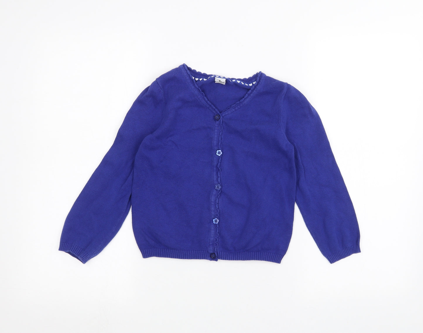 TU Boys Blue   Cardigan Jumper Size 7 Years