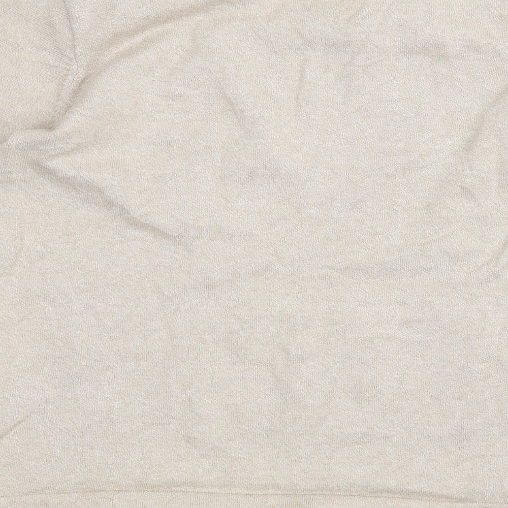 isabelle Womens Beige   Basic T-Shirt Size M