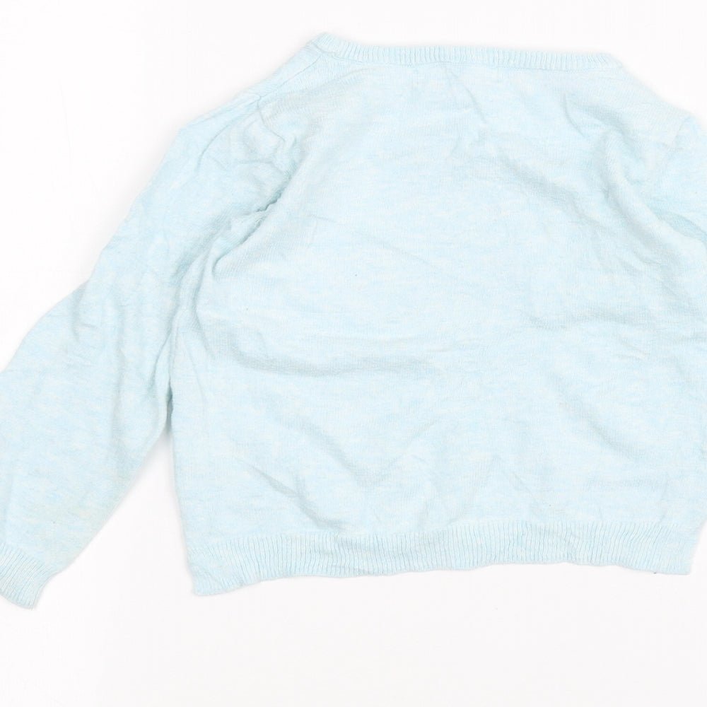 H&M Boys Blue   Pullover Jumper Size 3-4 Years