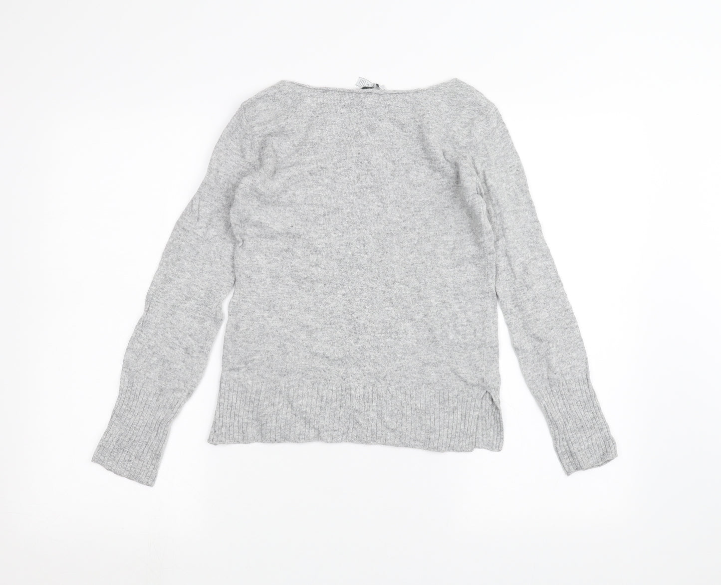 Mari Womens Grey   Pullover Jumper Size XS