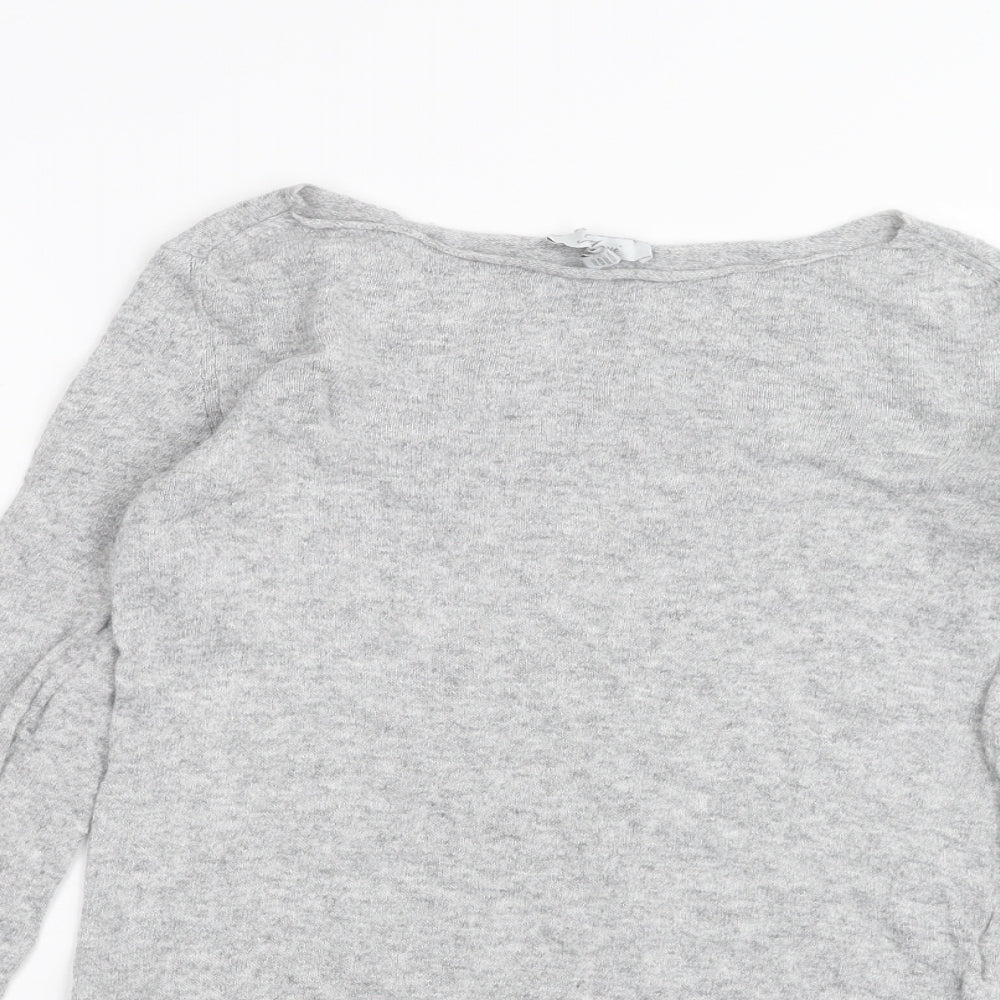 Mari Womens Grey   Pullover Jumper Size XS