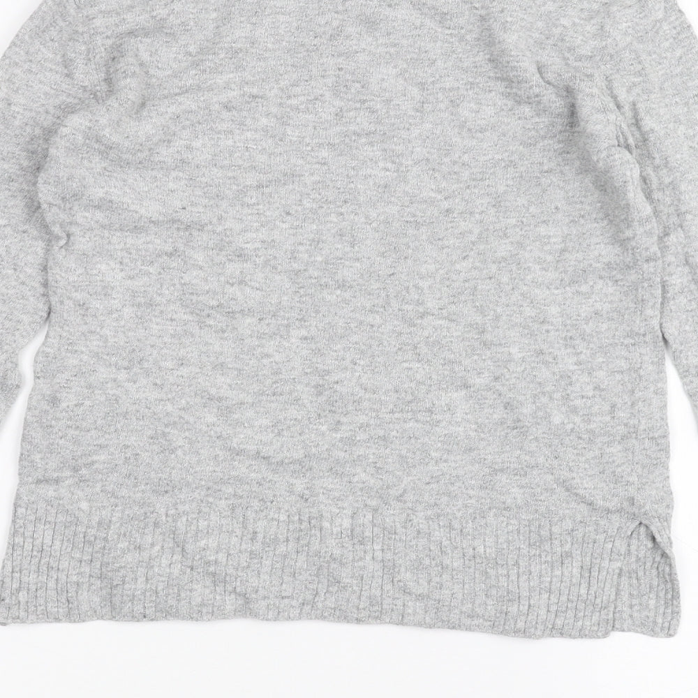 Mari Womens Grey   Pullover Jumper Size XS