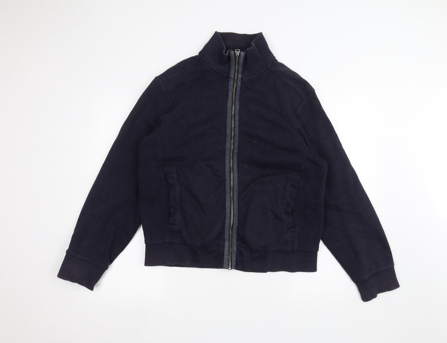 Marks and Spencer Mens Blue   Full Zip Jumper Size M