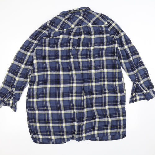 TU Mens Blue    Dress Shirt Size 20