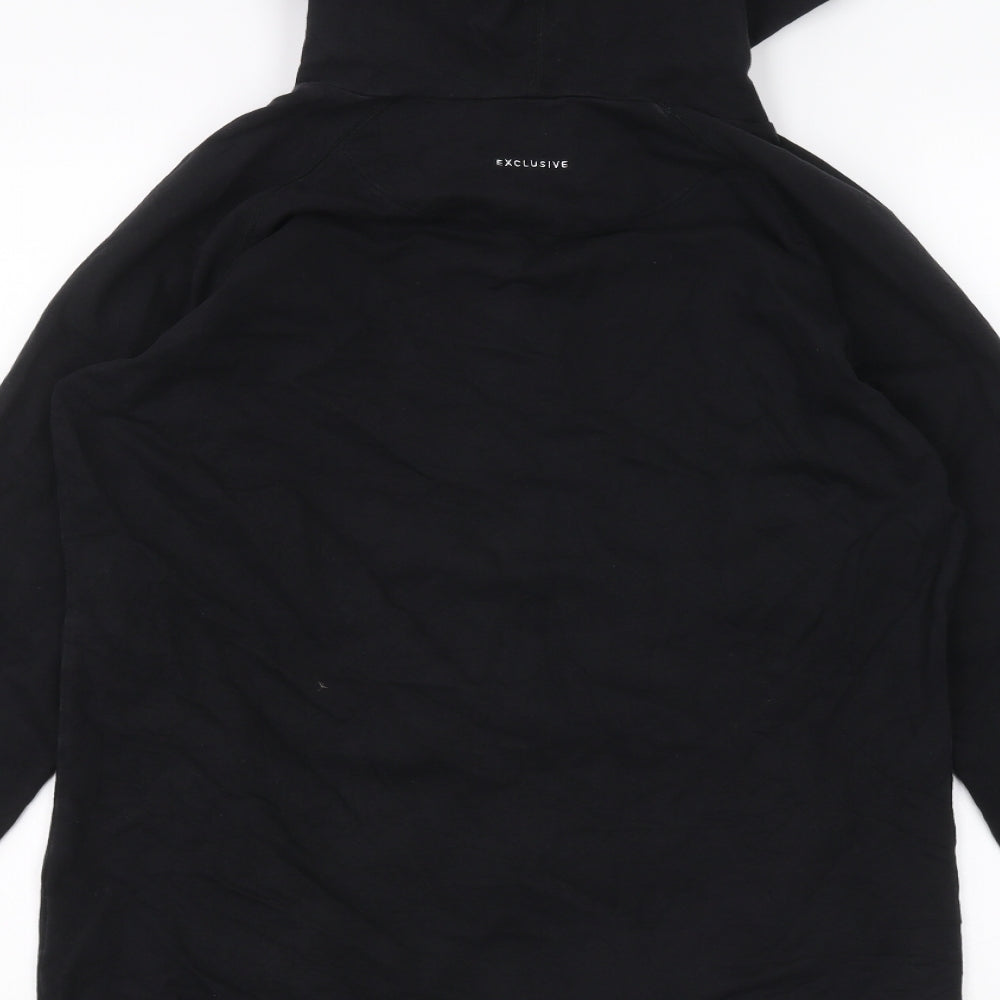 Exclusive Mens Black   Full Zip Hoodie Size M