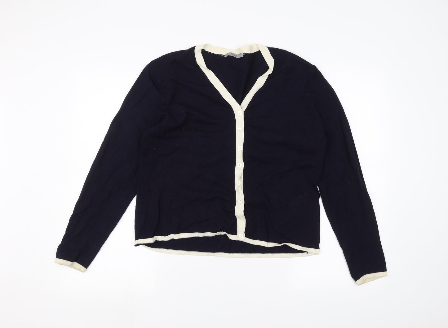 Marks and Spencer Womens Blue   Cardigan Jumper Size 18
