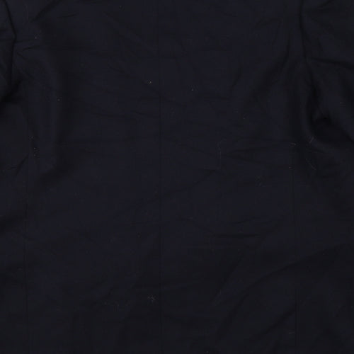 Bauman Mens Blue   Jacket Suit Jacket Size 40